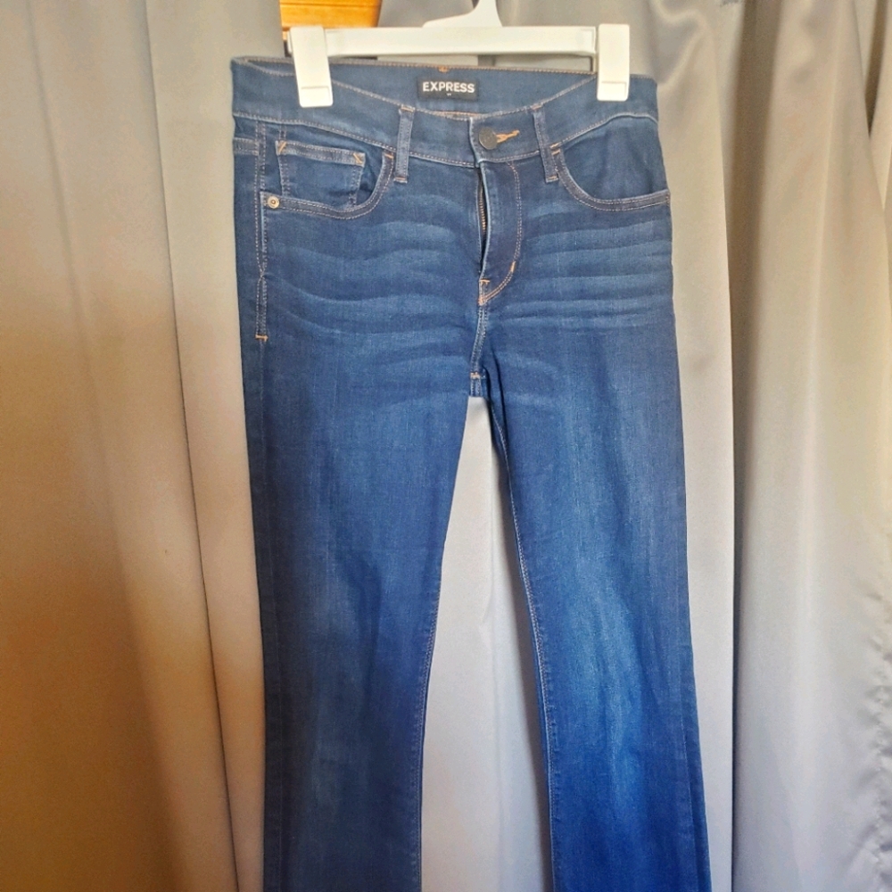 Express barely boot jeans